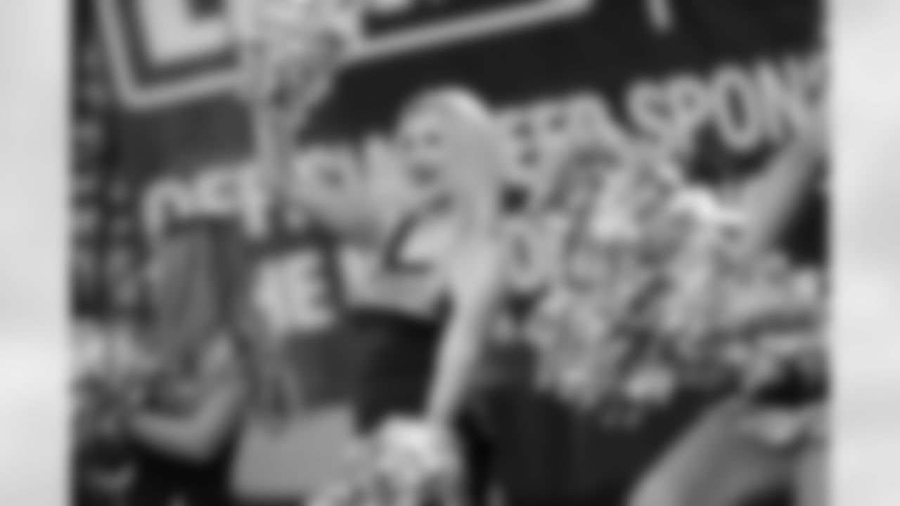 Check out the best photos of Saints Cheer Krewe member Megan O. throughout the 2024 New Orleans Saints season.